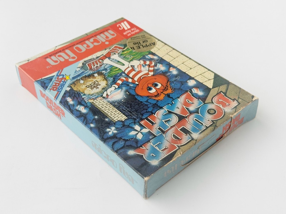 Boulder Dash - Micro Fun - 1984 / Apple II