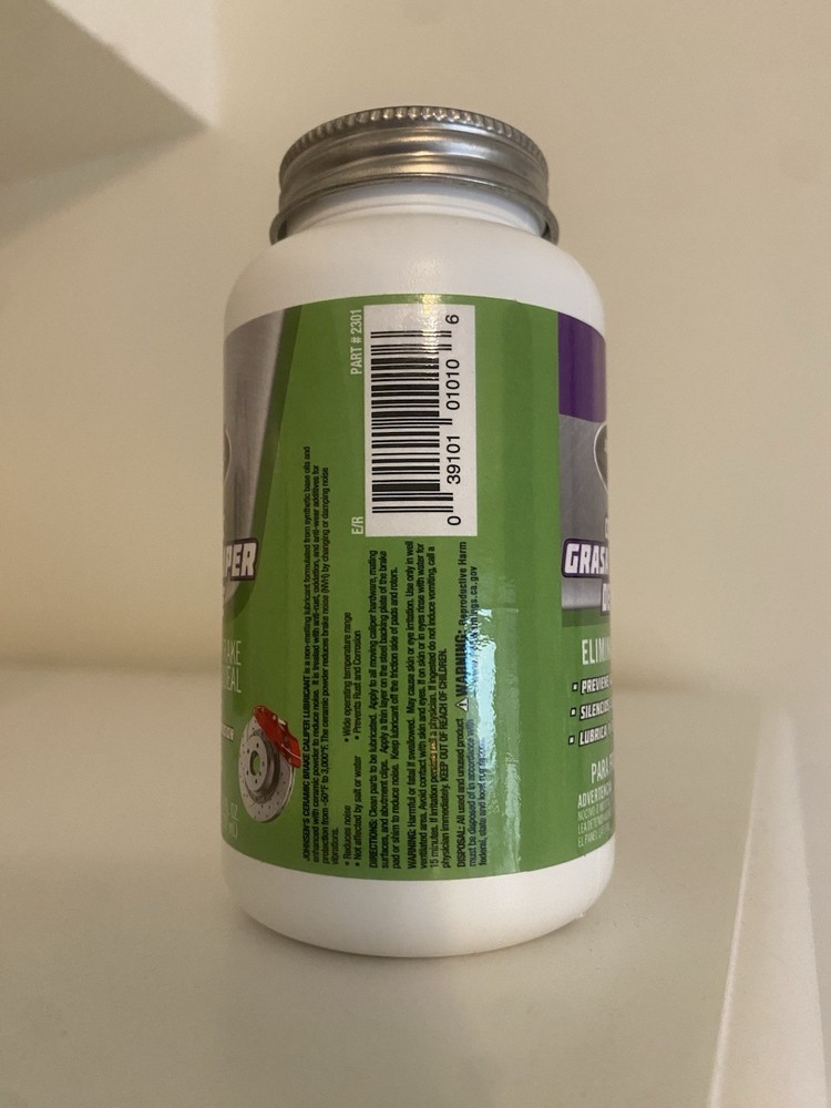 Synthetic Caliper Grease Johnsen 8 OZ