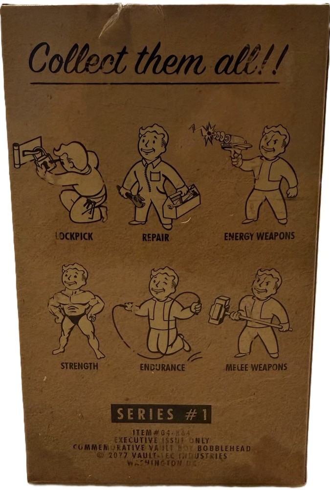 Vault Boy Bobblehead "Perception" Vault #111 Series