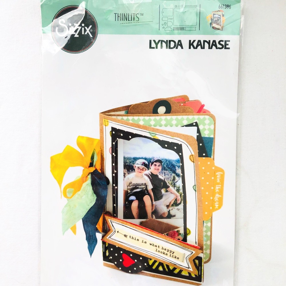 Sizzix Thinlits Art Journal Scrapbook Die Lynda Kanase 661396
