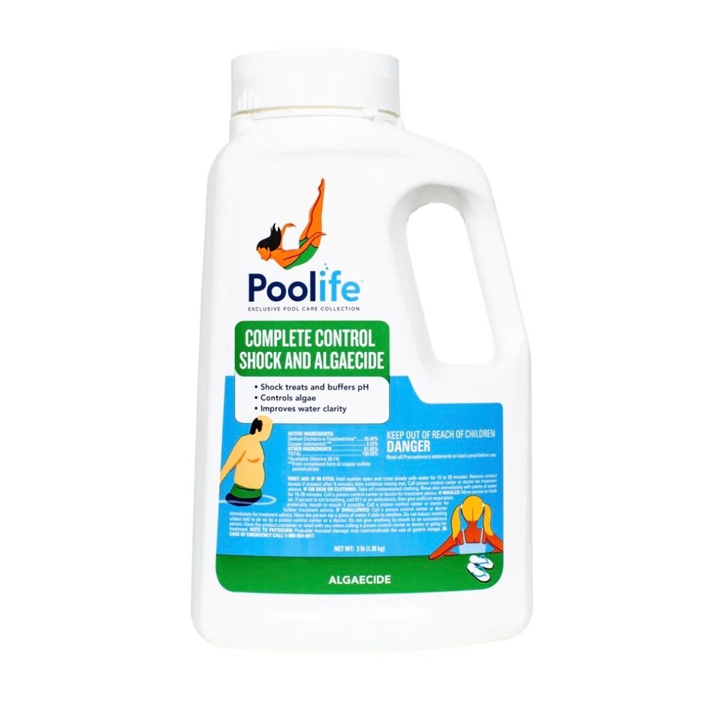 Poolife Complete Control Shock & Algaecide (3lb)