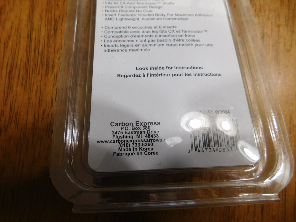 Carbon Express Nock Insert Combo Pack W3004