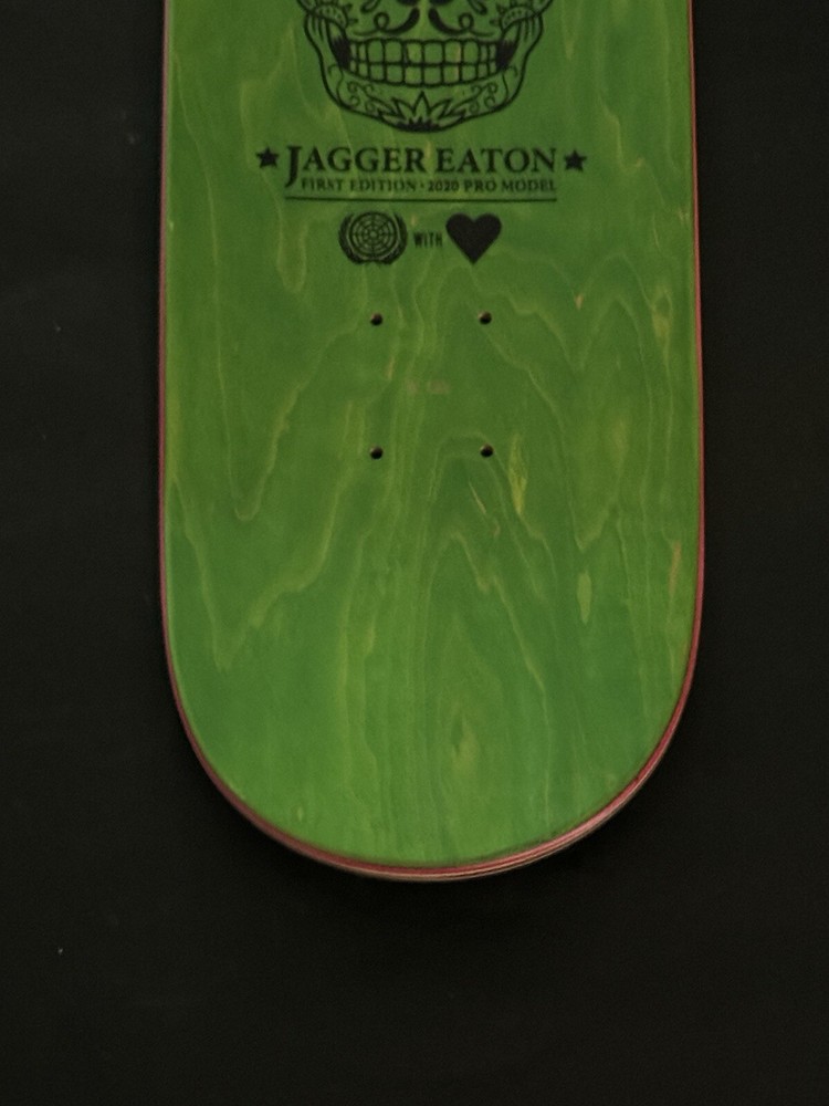 Signed Heart Supply Jagger Eaton 2020 Pro Model Skate Deck