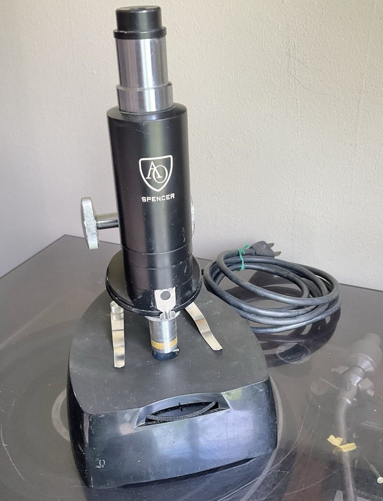 1950 AO Spencer Scholar Microscope American Optical Co