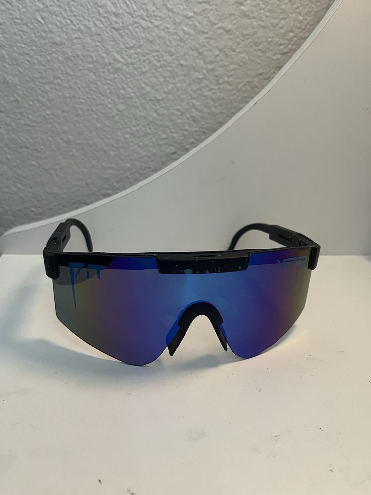 Pit Vipers Sunglasses. Purple, Blue And Black