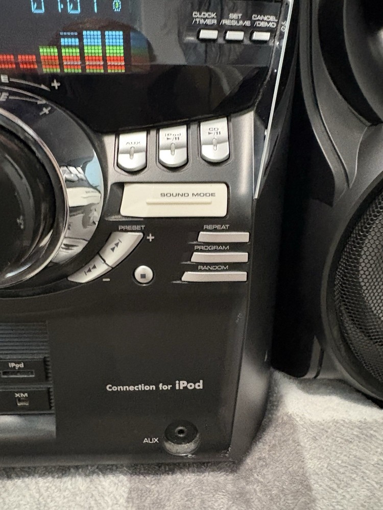 JVC MX-KC58 400W 3CD Compact Component System Black (NO REMOTE)