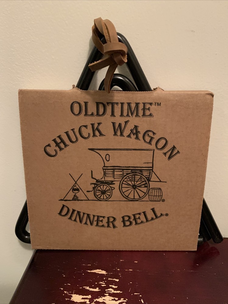 Old time 10” Chuck Wagon Dinner Bell
