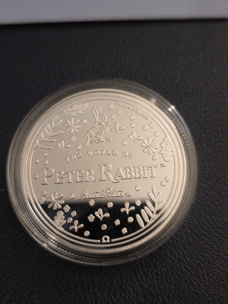 3 X Complete Peter Rabbit Coin Sets, See Description For What's Included