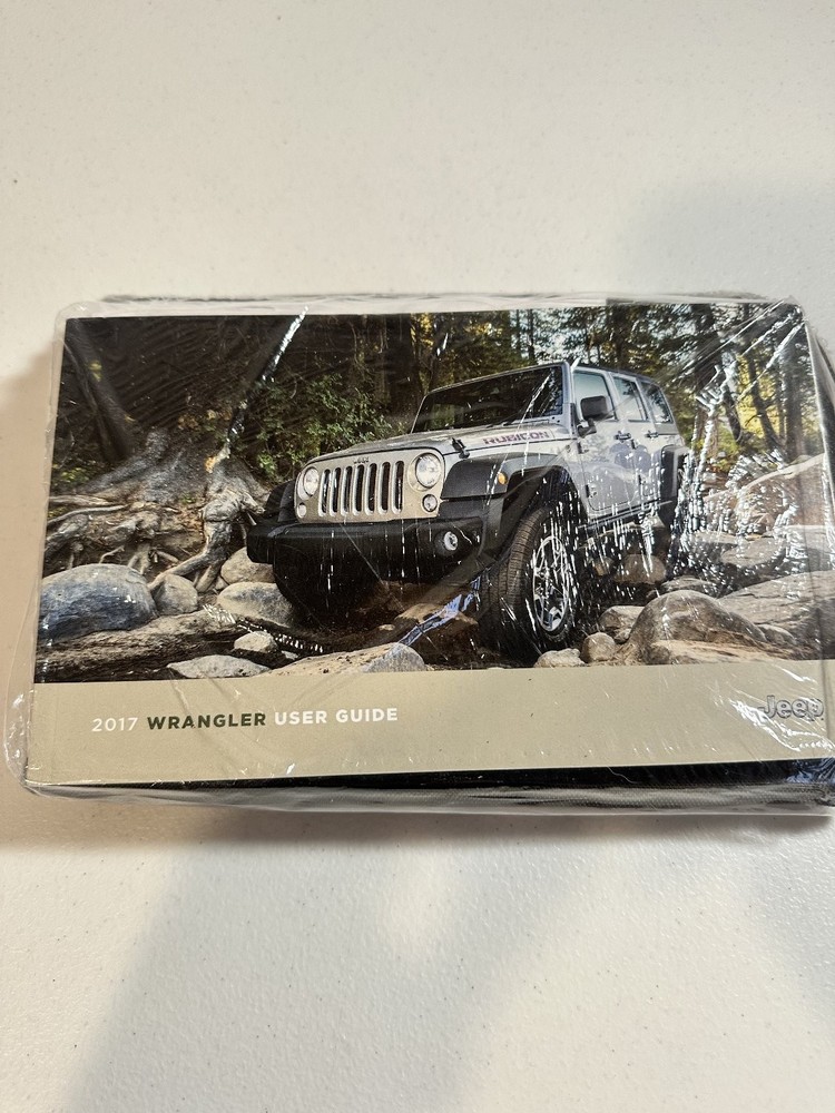 2017 Jeep Wrangler Owners Manual Set Sealed With Case