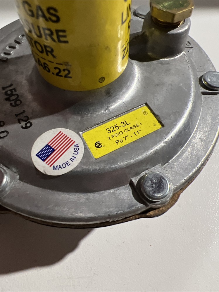 maxitrolb325-3L gas line pressure regulator