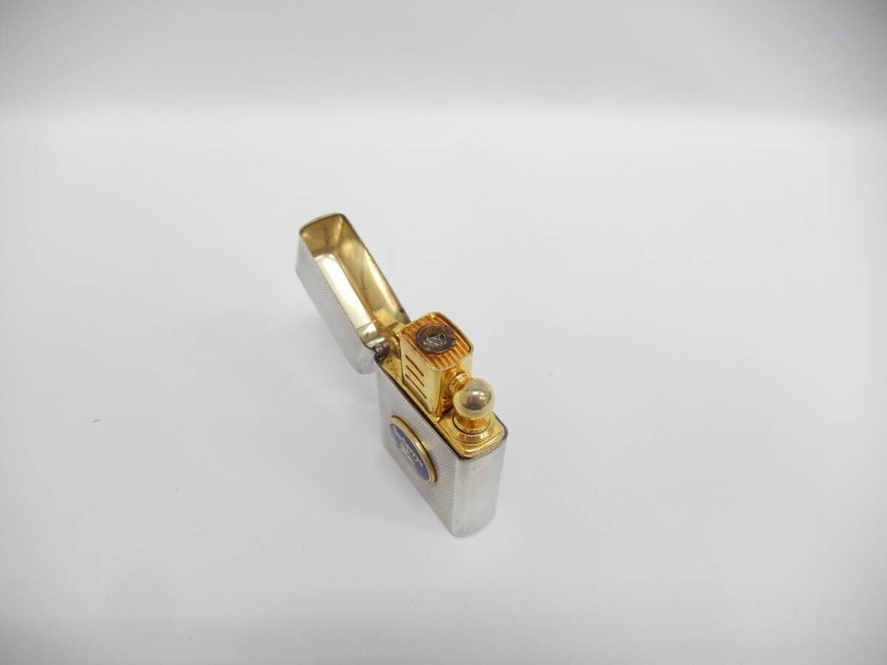 BURBERRY Gas Lighter Silver without box