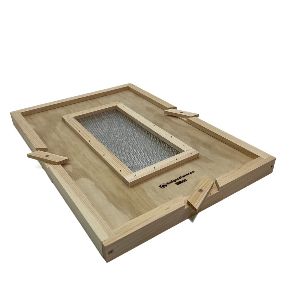 Beehive Double Screen Board Snelgrove Screenboard for Langstroth Bee Hive