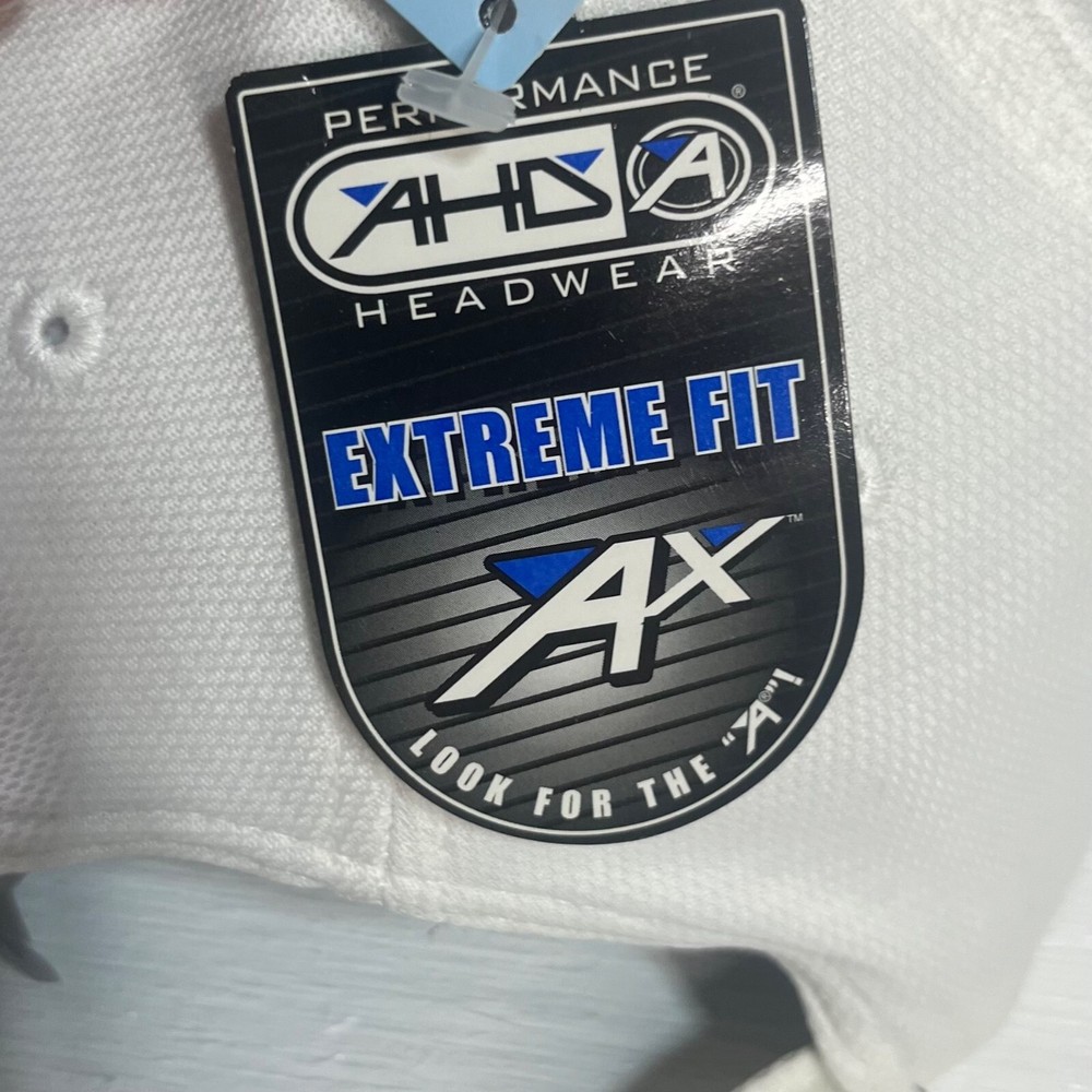 Mylan Classic Performance Golf Cap Hat White Adjustable Strap Back New