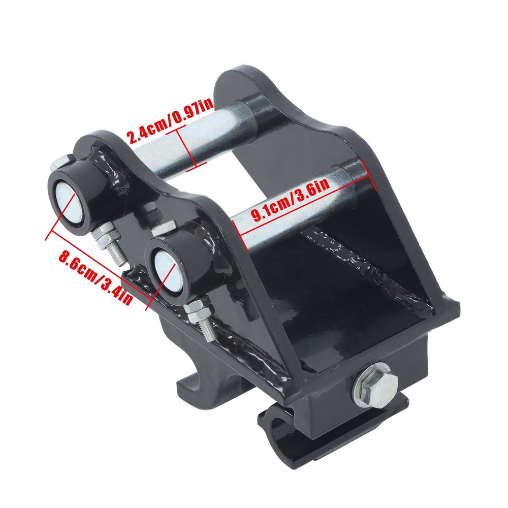 Heavy-Duty Quick Hitch Coupler - for Mini Excavator Attachments