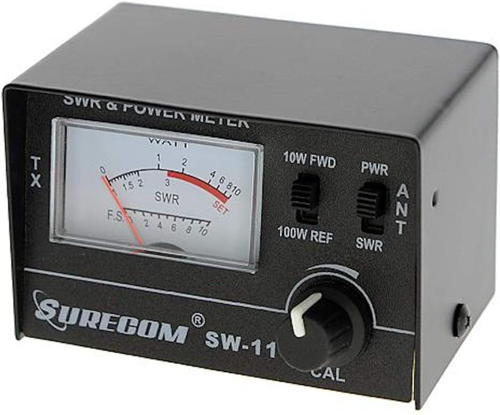SWR & Power Meter (SW-111) for Maximum 27MHz CB Frequency Accuracy