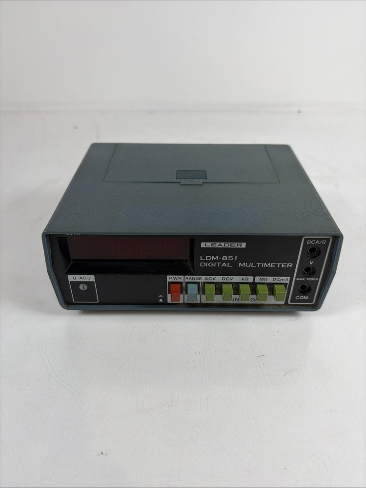 Vintage Leader LDM-851 Digital Multimeter