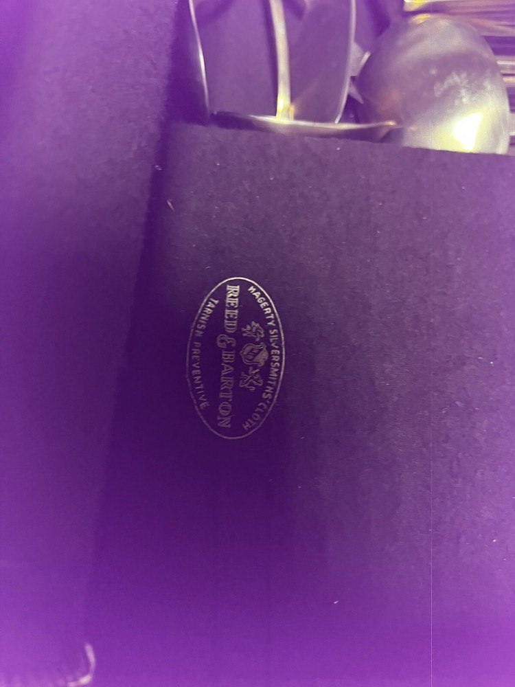 fancy brass or bronze flatware set, dutch