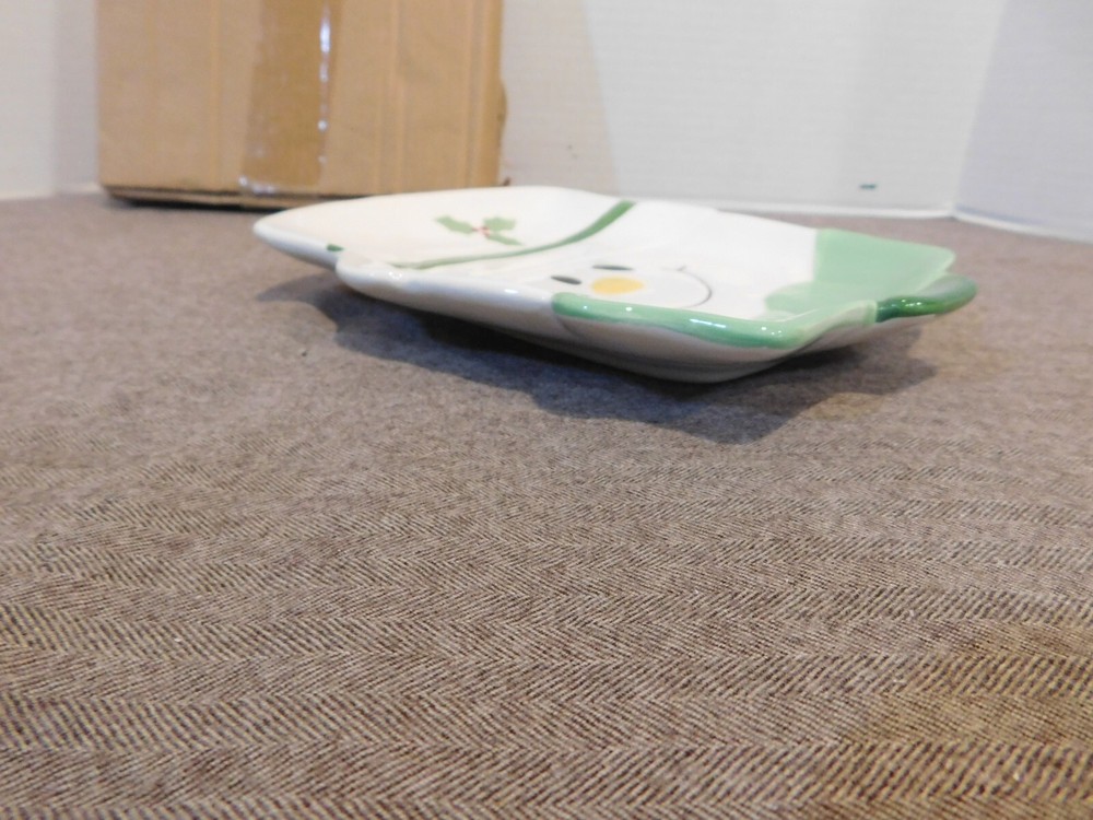 Pfaltzgraff Snowman Head Dish- NOS