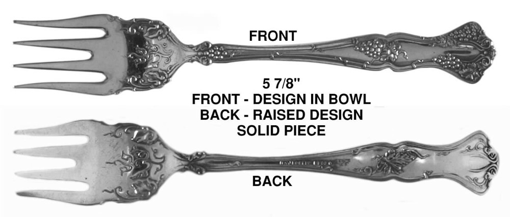 International Silver Vintage Salad Fork 1220078
