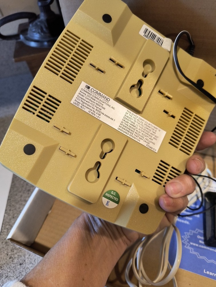 Vintage 1996 ComSwitch 5500 Automatic Phone Line Sharing Device