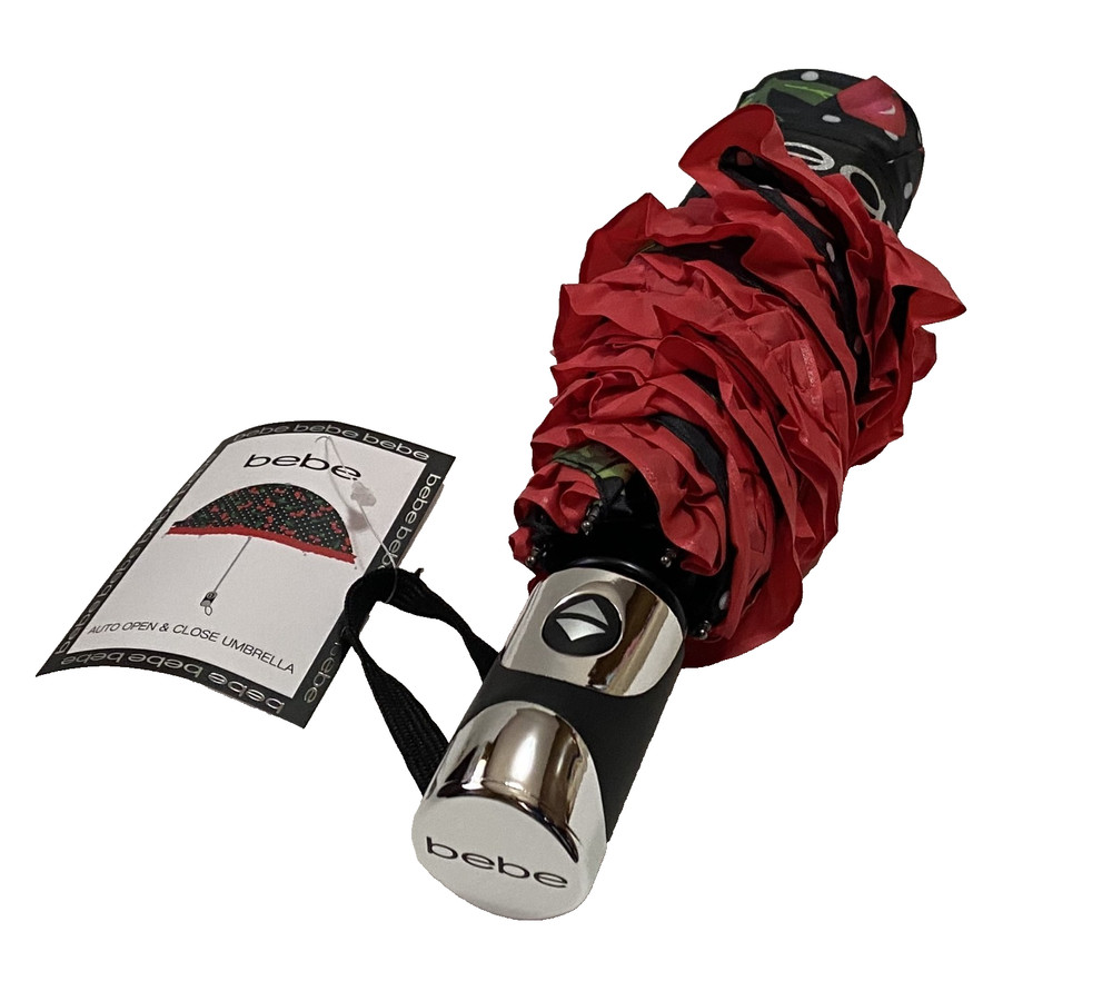 bebe Umbrella Auto Open & Close Lightweight Rain Sunshine