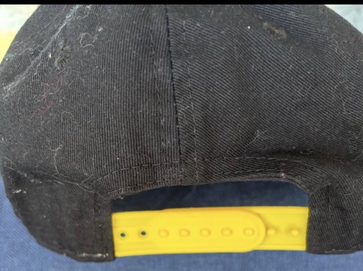 Batman Black Yellow Adjustable Snapback Hat DC Comics Movie Merchandise Original