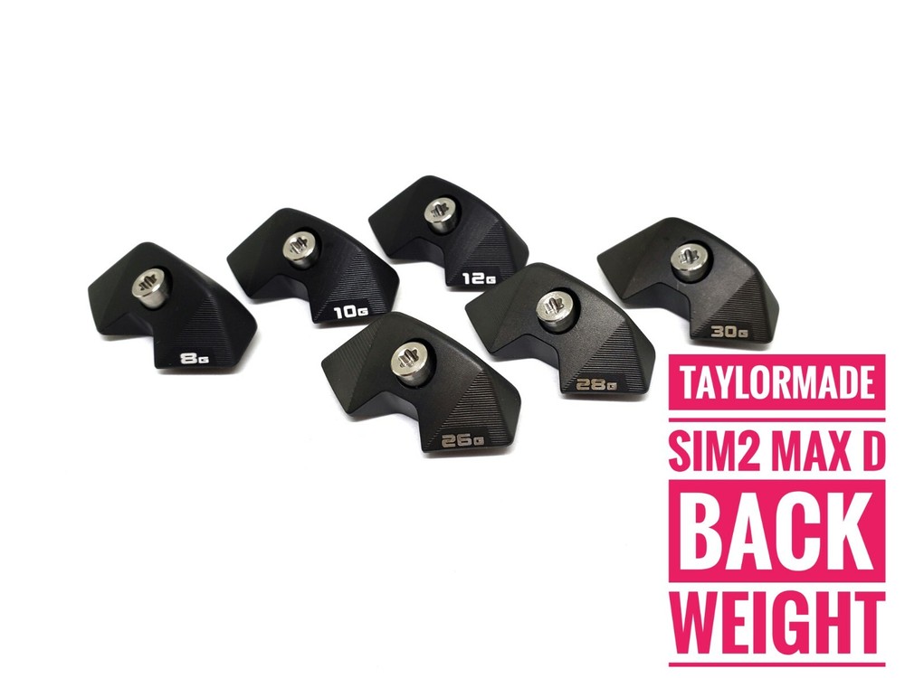Golf weight for Taylormade SIM2 MAX D Driver Back Weight RH