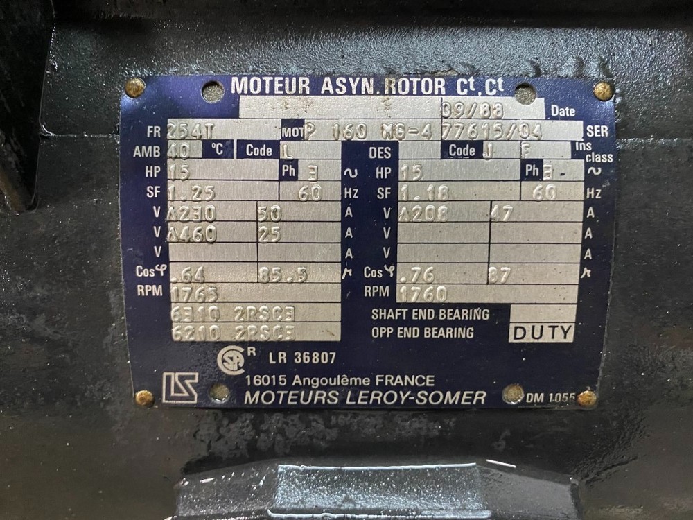 Mattei 55 EM150 Rotary Vane Compressor