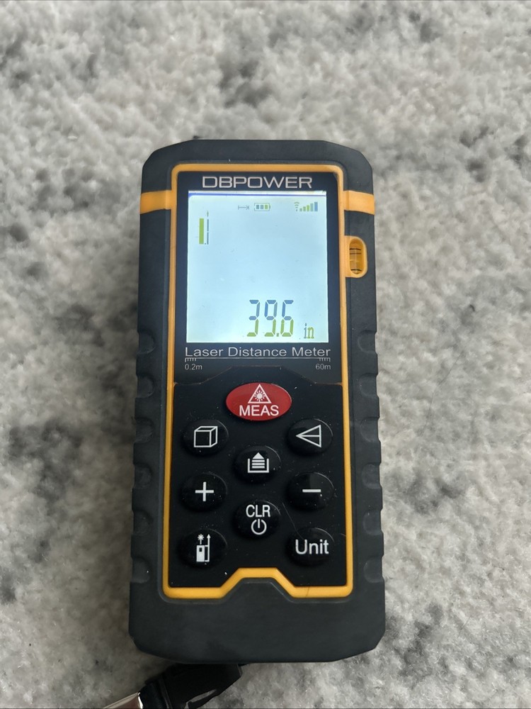 DBPOWER HT-60 Laser Distance Meter Tested