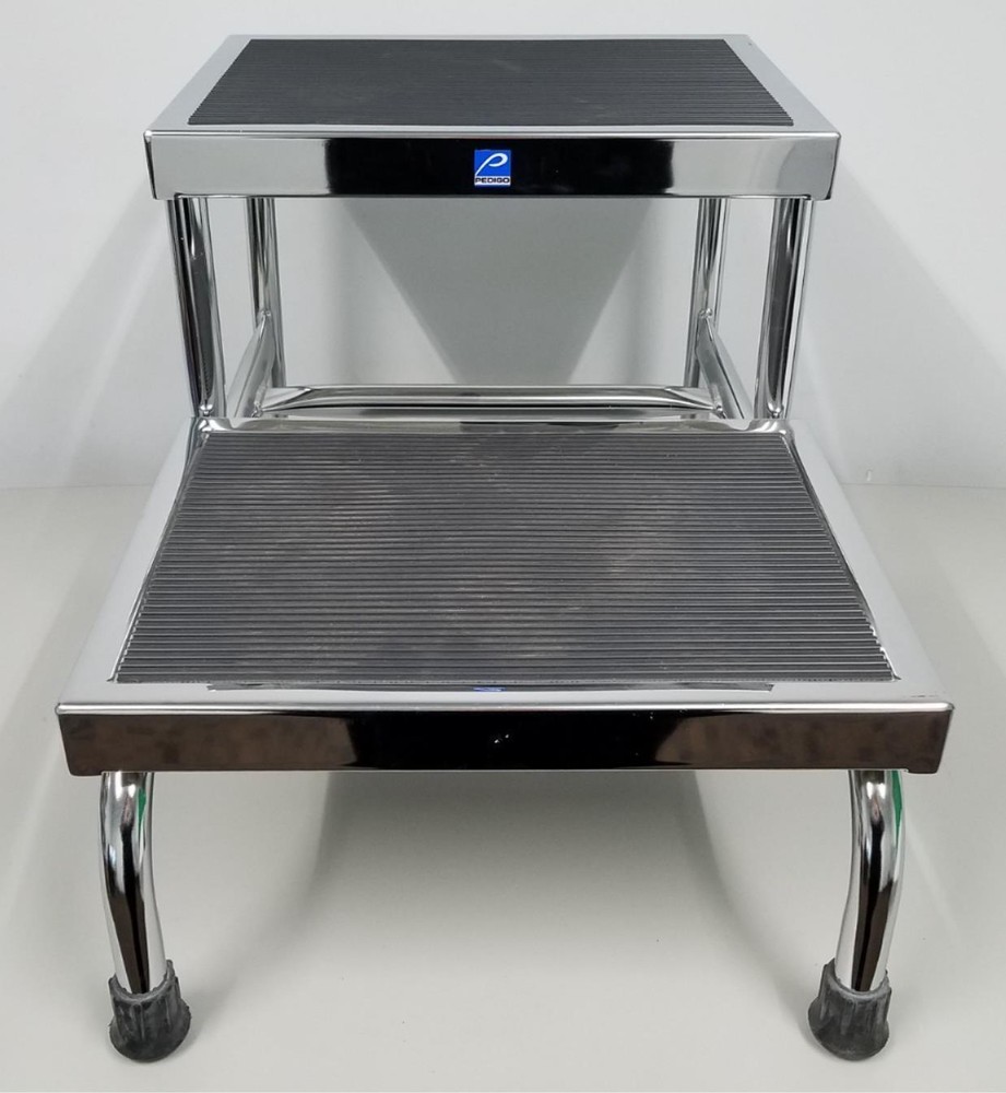 Pedigo P-18 Double Step Stool without Handle Excellent Condition