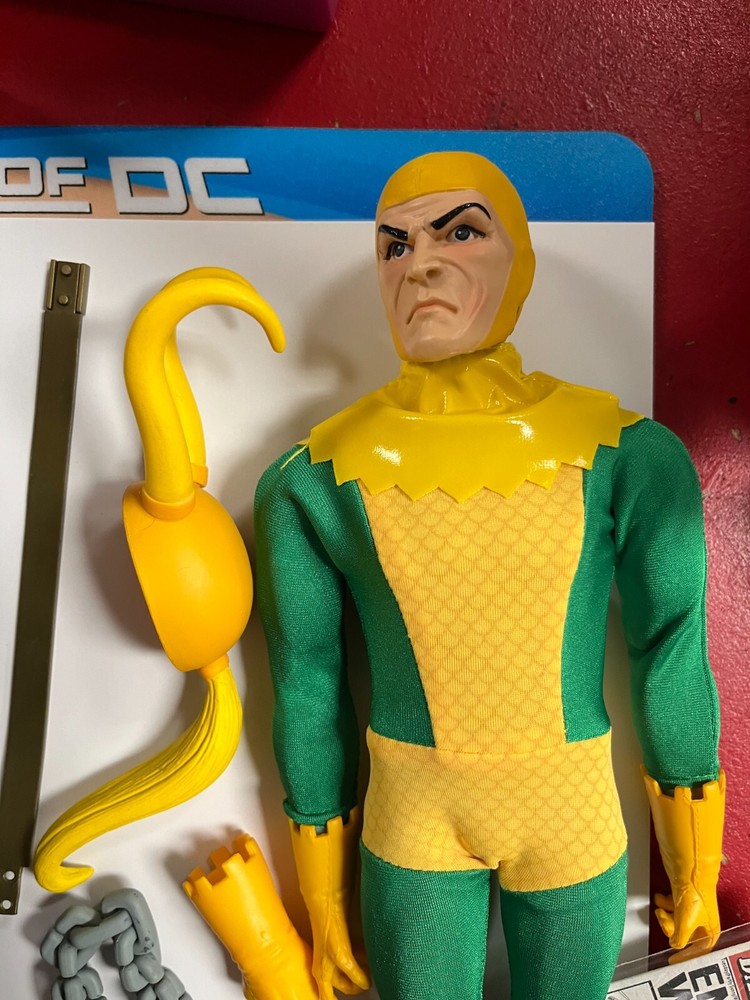 CAPTAIN ACTION DR EVIL AS LOKI ACTION FIGURE COMPLETE IN BOX MARVEL COMICS