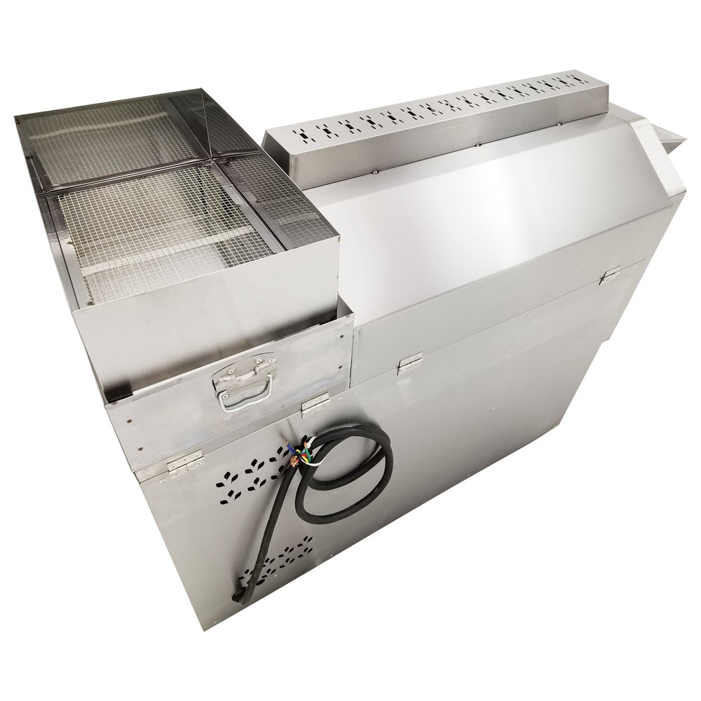 55 Lbs Automatic Heating Roasting Machine Drum Roaster for Nuts Coffee Bean 220V