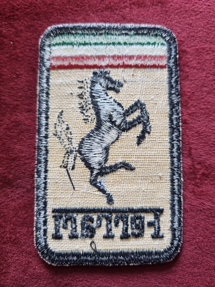 Vintage Ferrar Embroidered Patch