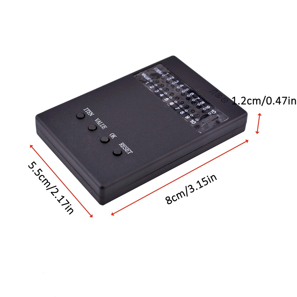 RC Brushless ESC Programming Card Electronic Speed Controller Tool