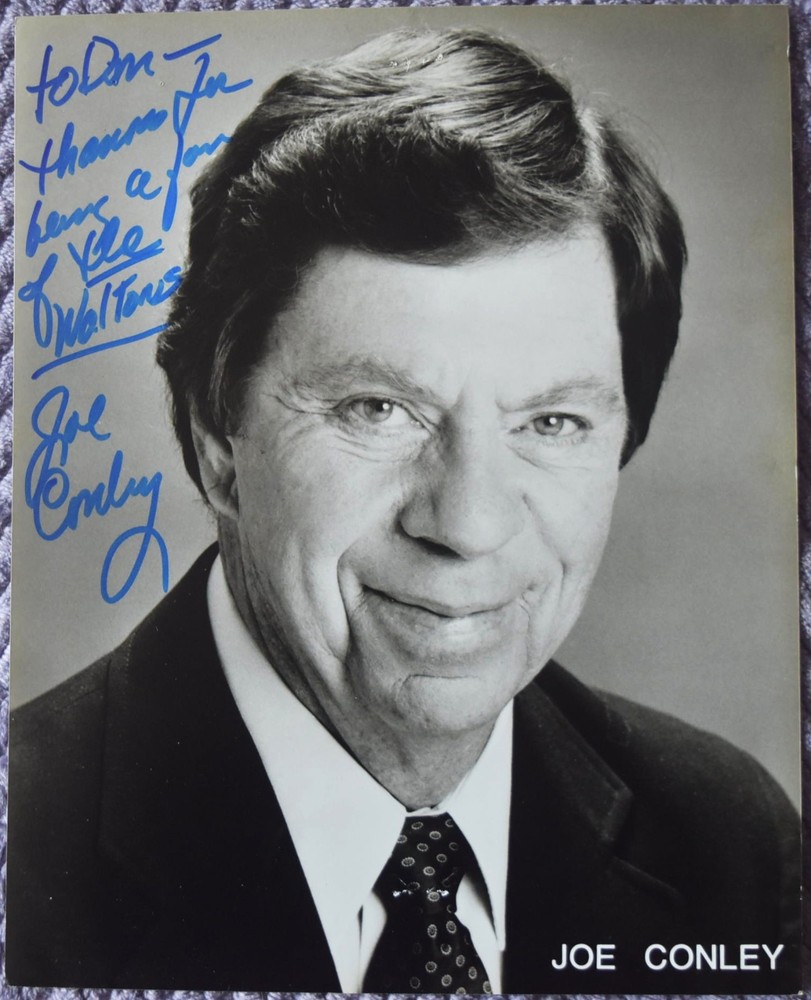 Joe Conley Hand Signed Photo 8"X10"