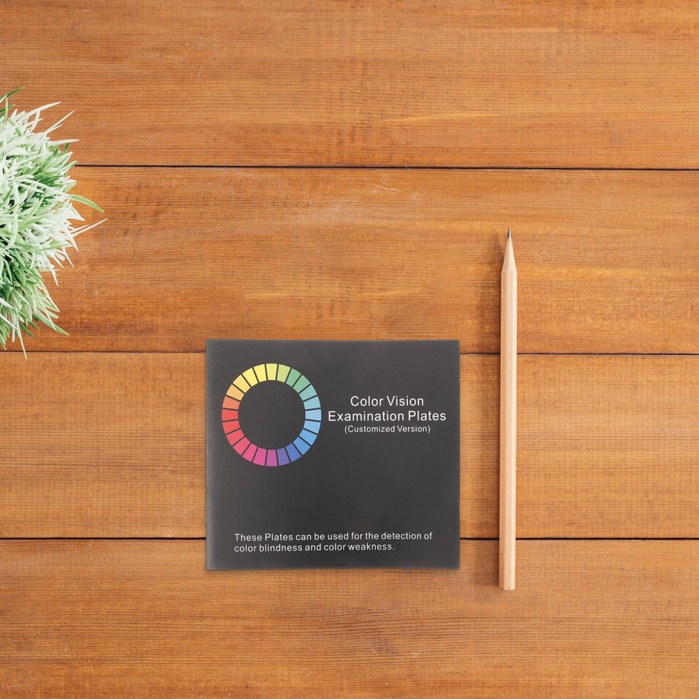 Color Blindness Detection Book Deficiency Testing Eye Exam Chart Safe Driving