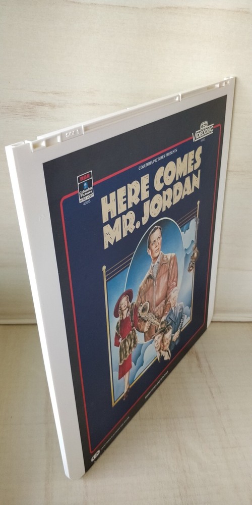 Near Mint -- Here Comes Mr. Jordan -- CED Videodisc Selectavision