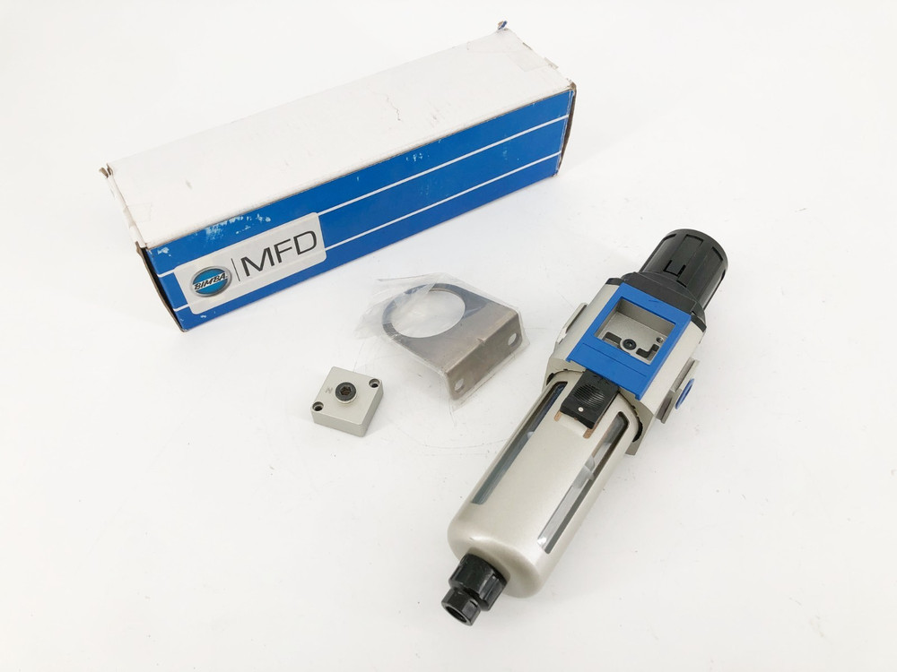 New Bimba 6416-0 Filter Regulator 20-130psi - Missing Hardware
