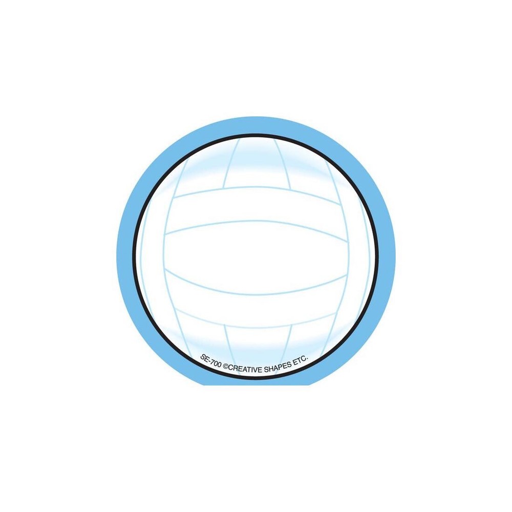 Creative Shapes Notepad Volleyball Mini