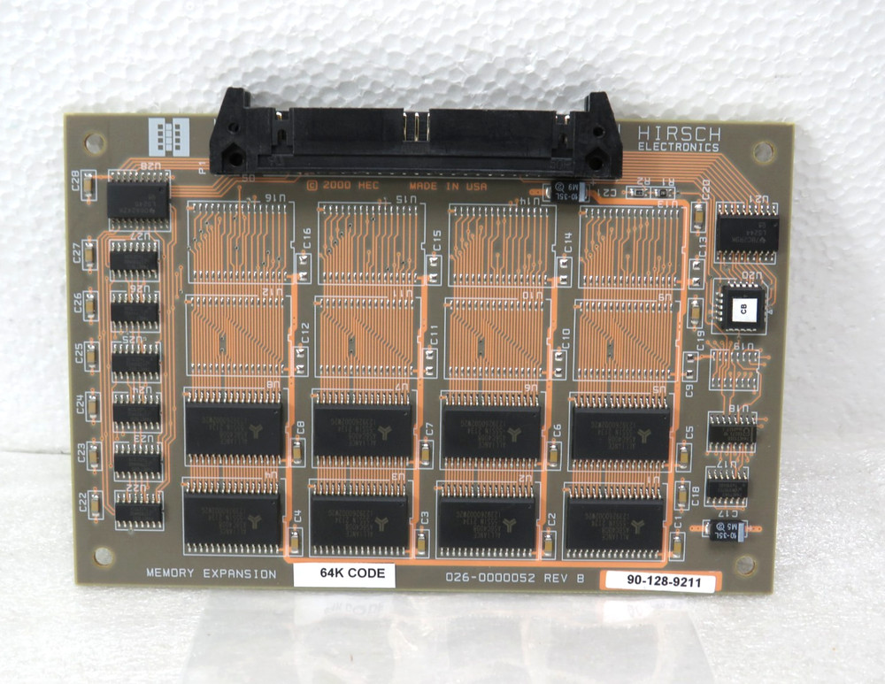 * Hirsch Identiv MEB/CB128 128K User Memory Expansion/Code Buffering Board [CTD]