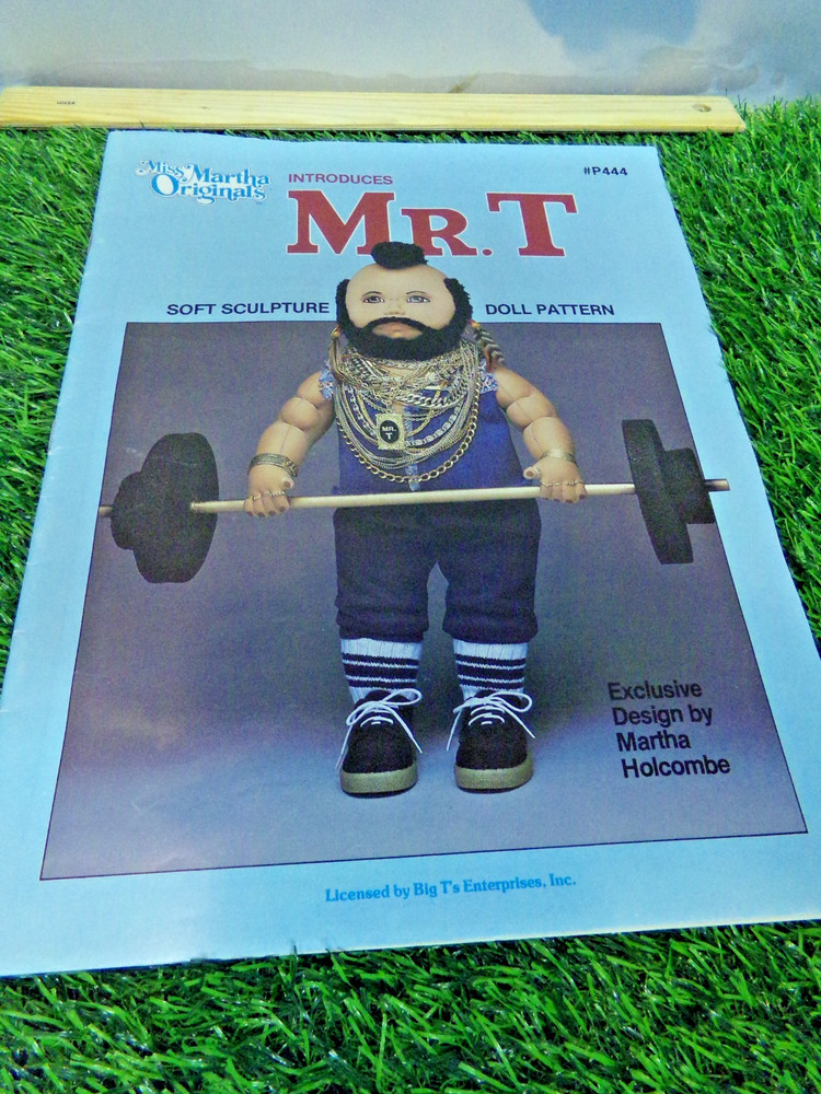 MARTHA ORIGINALS MR T DOLL PATTERN