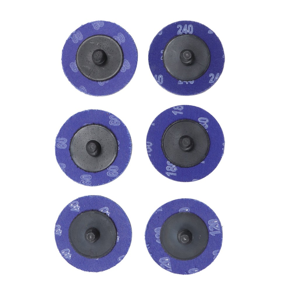 104PC 2" Roll Lock Sanding Discs Die Grinder Quick Change Disc Set W/ 1/4 Holder