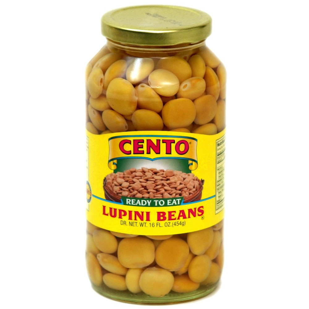 - Lupini Beans, (2)- 16 Ounce Jars