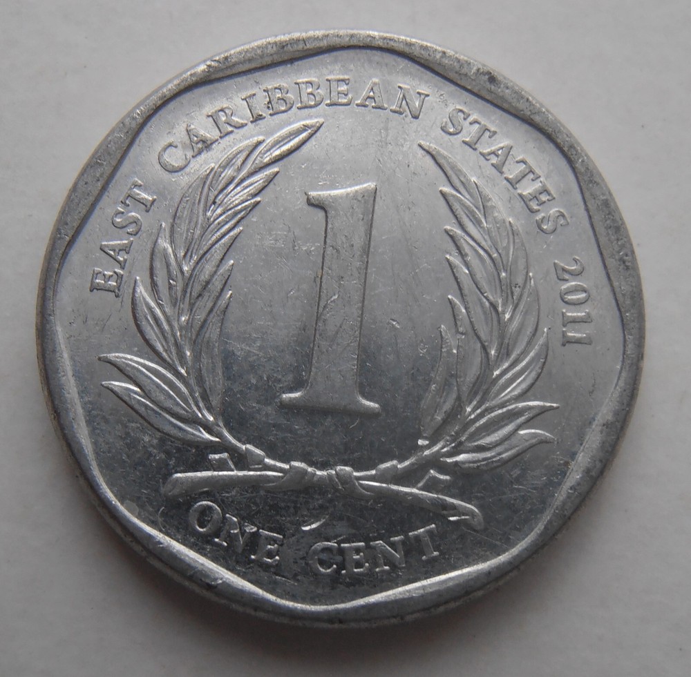 EAST CARIBBEAN 1 CENT 2011