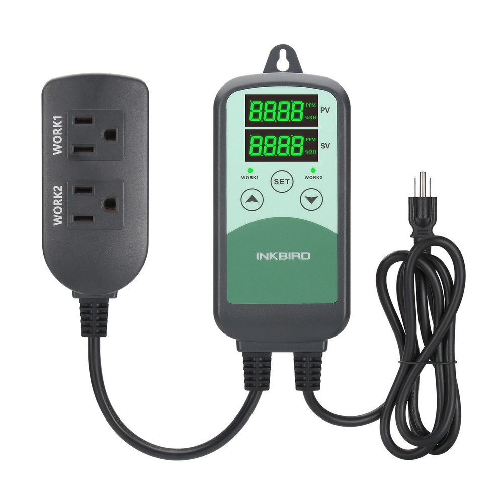 Inkbird Program CO2 Controller Regulator ICC500T Sensor Probe Greenhouse Plant