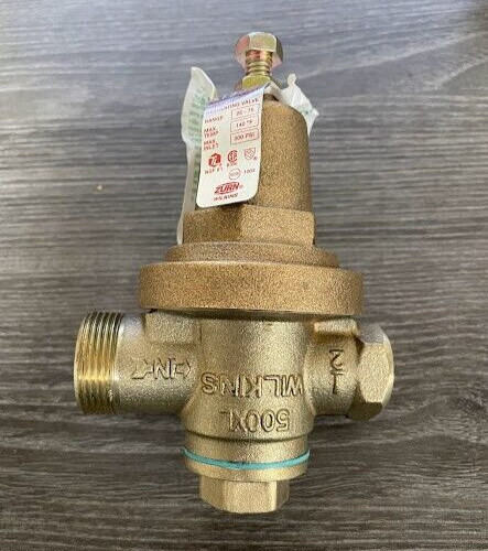 12-500XL Zurn Wilkins 1/2" Water Pressure Reducing Valve