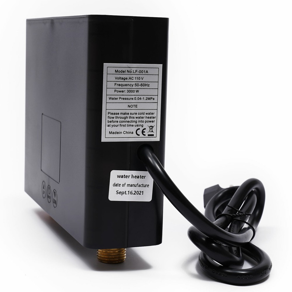 Electric Hot Tankless Water Heater Home Kitchen Bathroom Shower Instant Boiler!