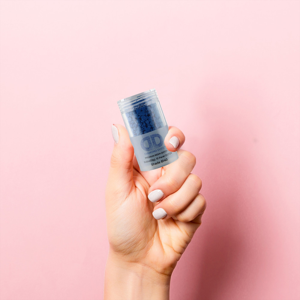 Diamond Dotz 2.8MM 12G DOTZ Cylinder - Deep Aegean Blue