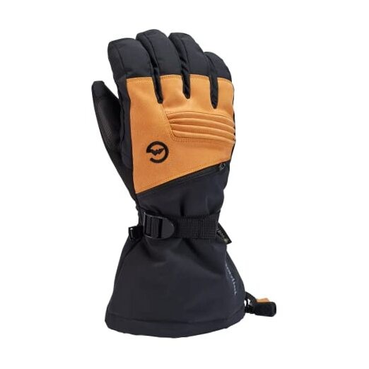 Mens Gore-tex Storm Glove Medium Black Tan