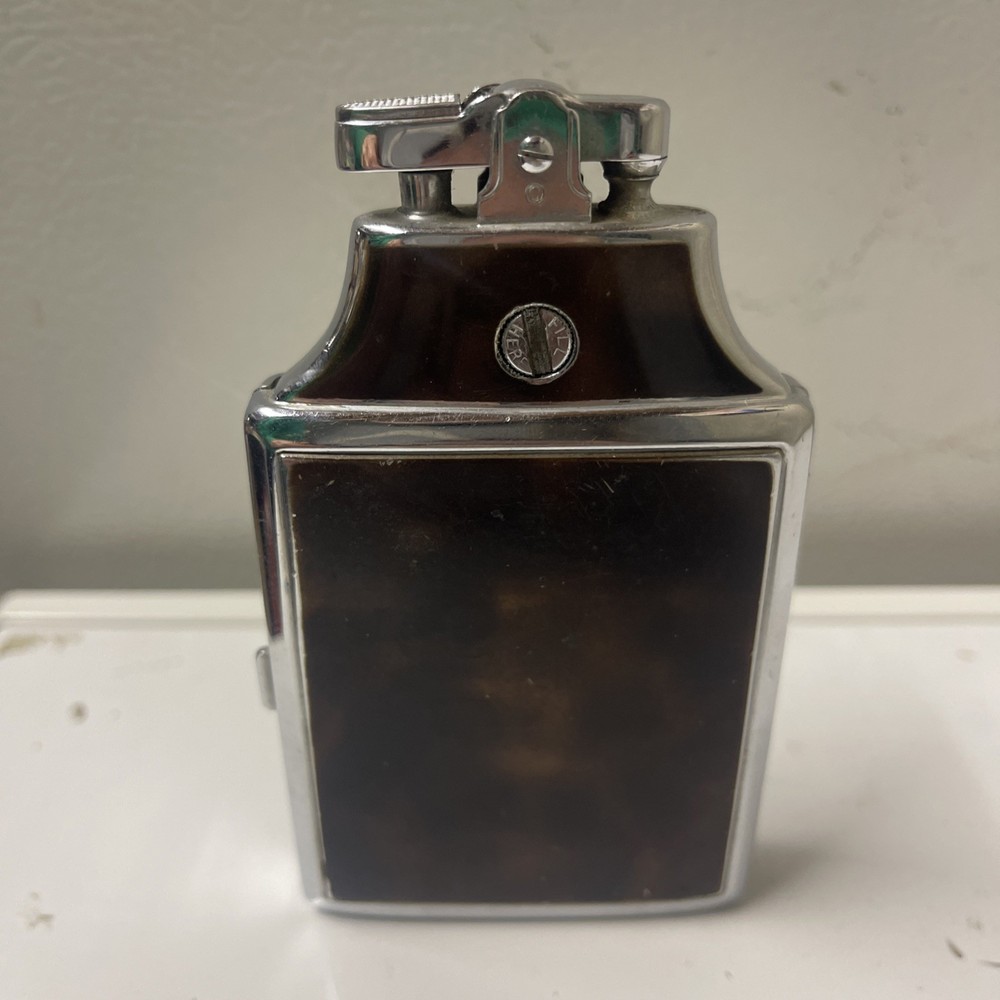 VINTAGE 1940's ART DECO RONSON MASTERCASE LIGHTER & CIGARETTE CASE